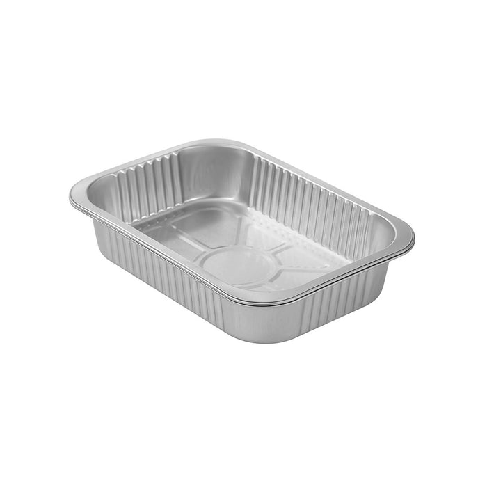 Lemon & Lime PREMIUM FOIL TRAY SMOOTH WALL 2PK 28X19.5X5.5CM