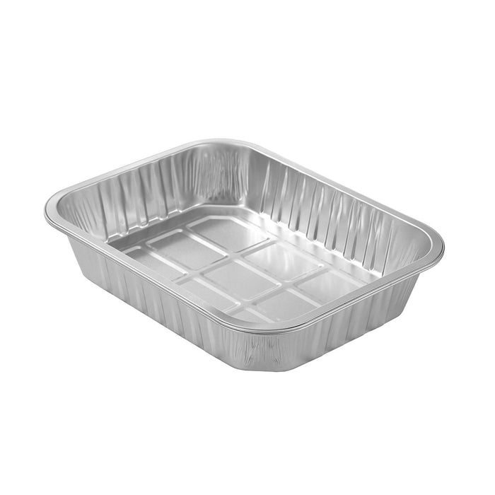 Lemon & Lime PREMIUM FOIL TRAY SMOOTH WALL 2PK 33X22.5X6CM