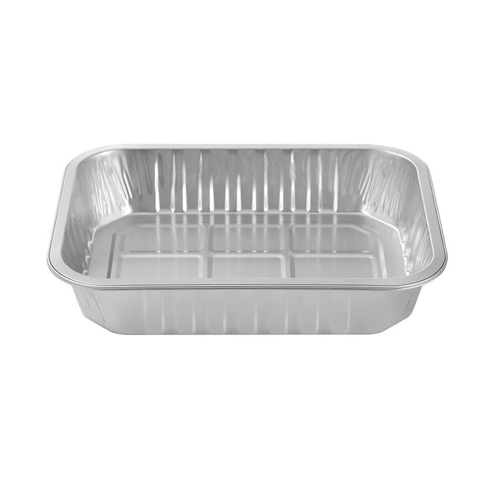 Lemon & Lime PREMIUM FOIL TRAY SMOOTH WALL 2PK 33X22.5X6CM