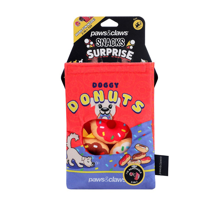 Paws & Claws SNACK SURPRISE DOGGY DONUTS 20X14.5X5CM
