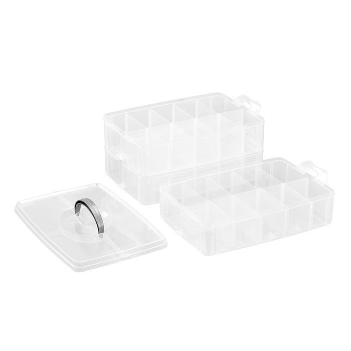 Boxsweden Nic-Nac 3 Tier Box 30 Compartment 25X17X18.5Cm