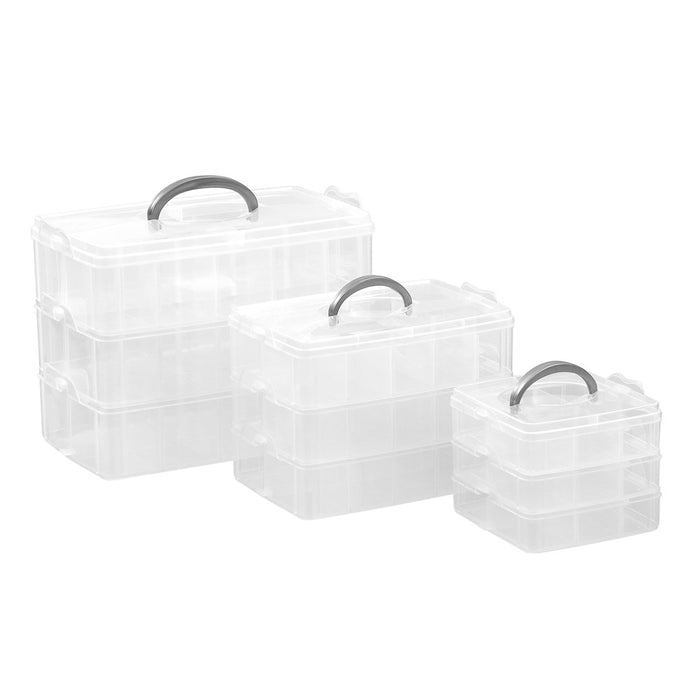 Boxsweden Nic-Nac 3 Tier Box 30 Compartment 25X17X18.5Cm