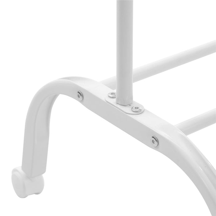 Boxsweden Metal Garment Rack With Wheels 110X40.5X154Cm