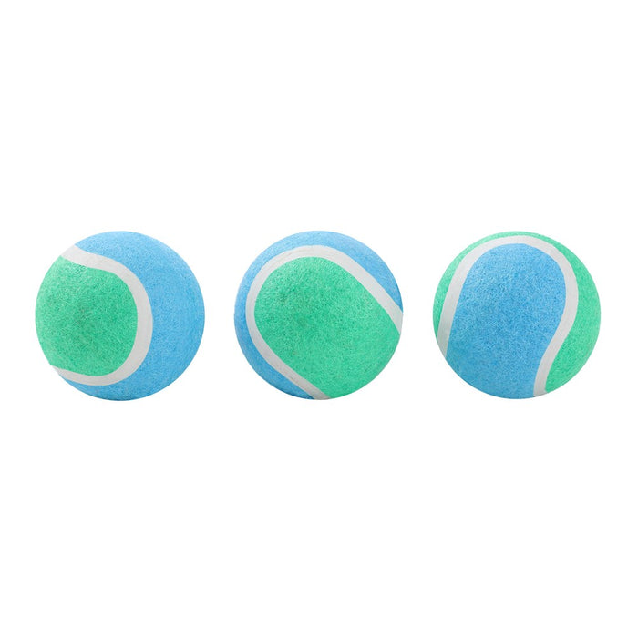 Paws & Claws SQUEAKY BALLS 3PK 4.5CM