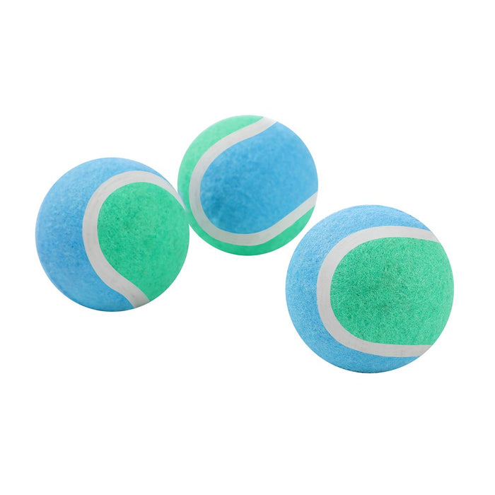Paws & Claws SQUEAKY BALLS 3PK 4.5CM