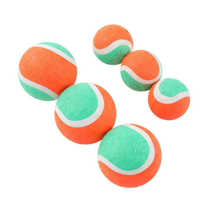 Paws & Claws SQUEAKY BALLS 3PK 4.5CM