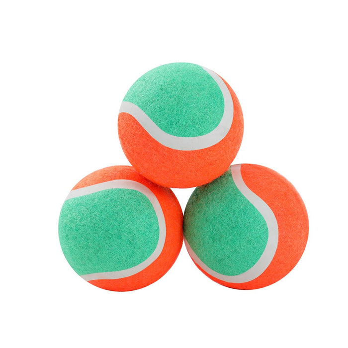 Paws & Claws SQUEAKY BALLS 3PK 4.5CM