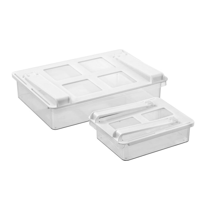 Lemon & Lime CRYSTAL UNDERSHELF FRIDGE DRAWER SML 14.5X19.5X5.5CM