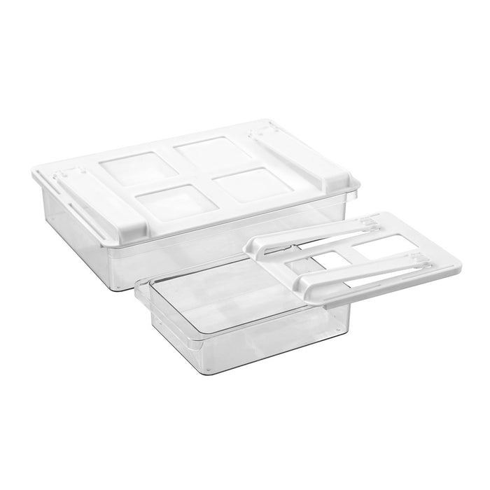 Lemon & Lime CRYSTAL UNDERSHELF FRIDGE DRAWER LGE 32.5X22.5X7CM