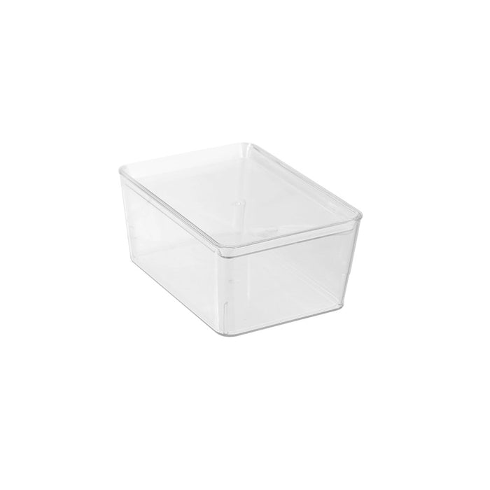 Boxsweden Crystal Tidy Box 1.5L 17.5X13X8Cm Clear