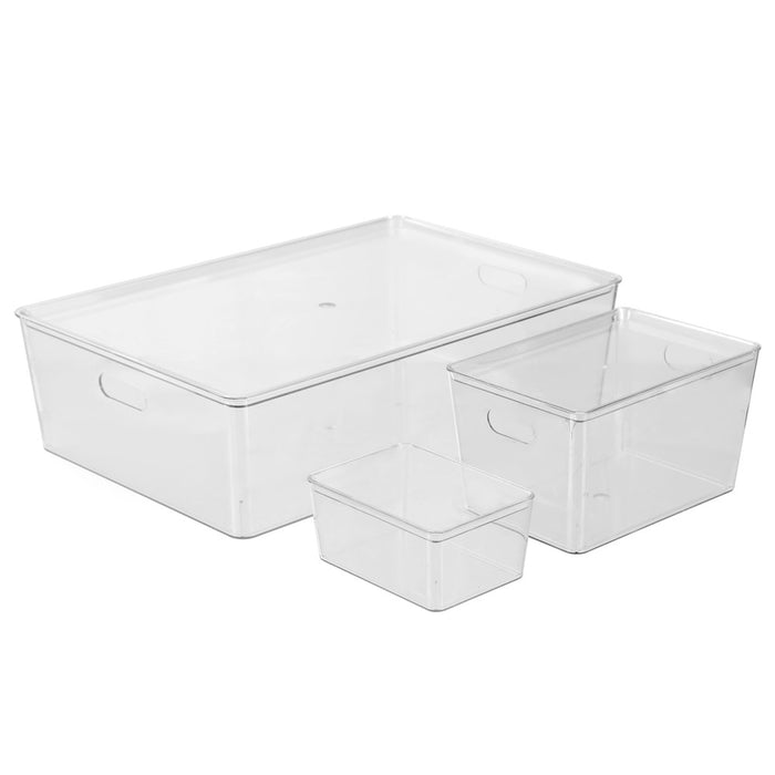 Boxsweden Crystal Tidy Box 5.6L 26X17.5X14.5Cm Clear