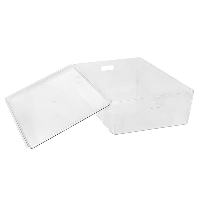 Boxsweden Crystal Tidy Box 24L 54X36.5X15.5Cm Clear