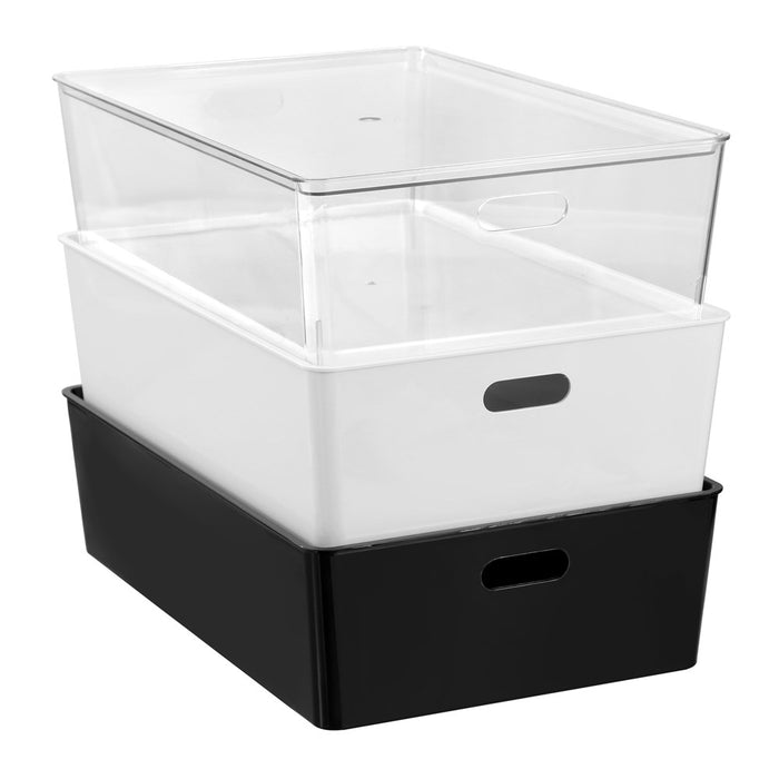 Boxsweden Crystal Tidy Box 24L 54X36.5X15.5Cm Clear