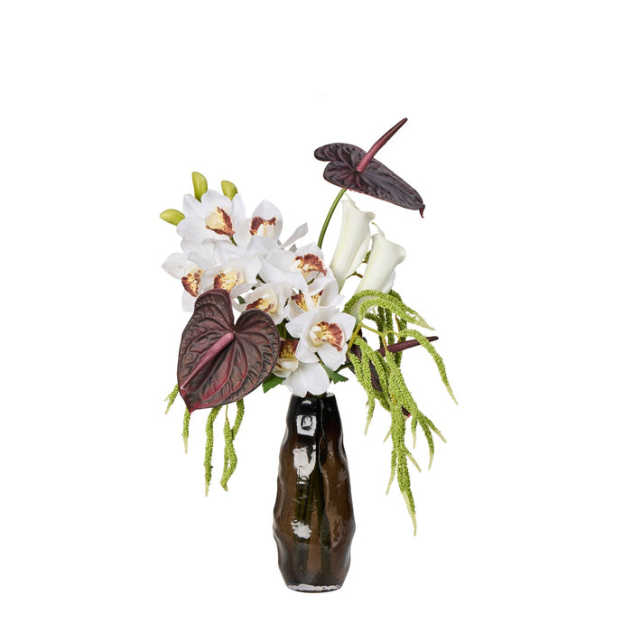 NSIMG-SHA256:e73c5ec42490cee026d18a65caf29d7379ed36015b1baeded20a06e95418b4e1 · Isalbi Rogue Anthurium Lily Mix Bouquet White & Purple