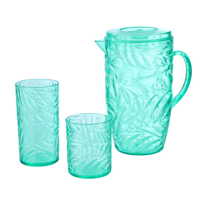 Lemon & Lime SUMMER BREEZE DECO PITCHER 2.5L GREEN AND BLUE