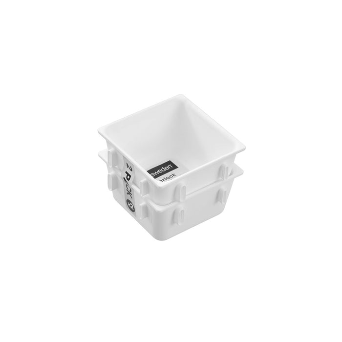 Boxsweden Interlock Drawer Organiser 2Pk 8.5X8.5X5Cm