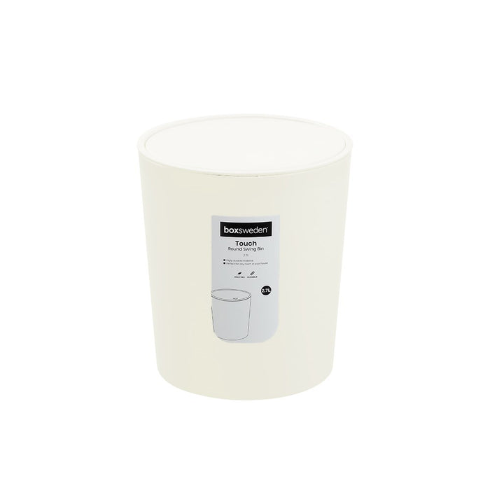 Boxsweden Touch Swing Bin Round 2.7L