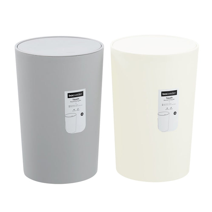 Boxsweden Touch Swing Bin Round 7.5L