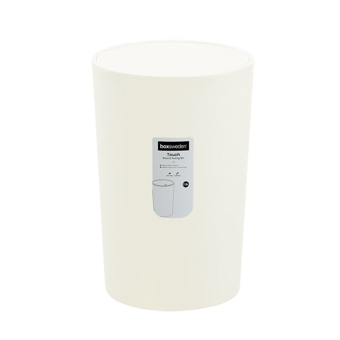 Boxsweden Touch Swing Bin Round 7.5L