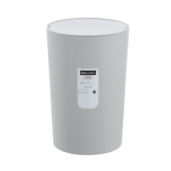 Boxsweden Touch Swing Bin Round 7.5L