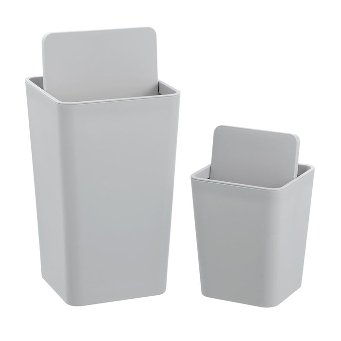 Boxsweden Touch Swing Bin Square 2.7L 14.5X14.5X18Cm