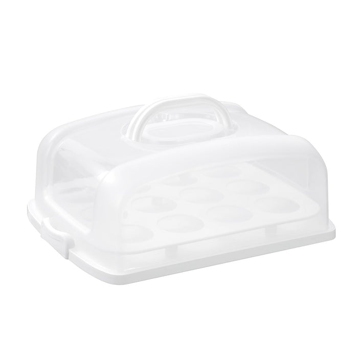 Lemon & Lime CAKE HOLDER AND MUFFIN TRAY RECTANGLE 37.5X28CM
