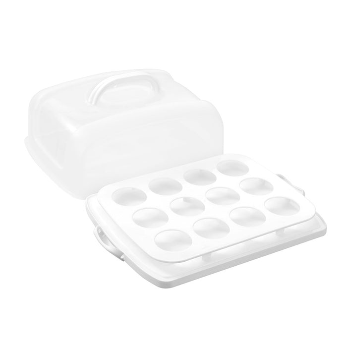 Lemon & Lime CAKE HOLDER AND MUFFIN TRAY RECTANGLE 37.5X28CM