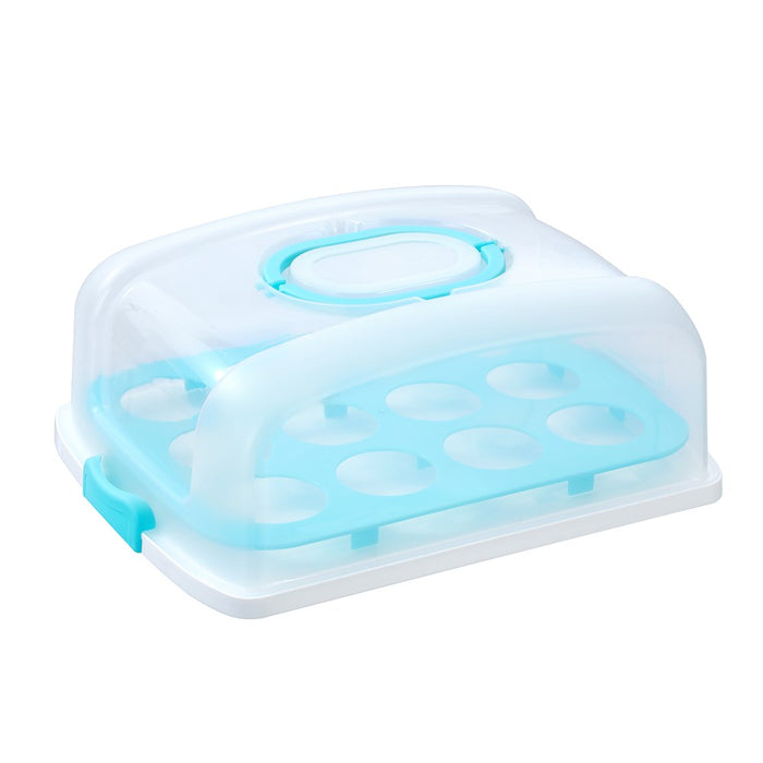Lemon & Lime CAKE HOLDER AND MUFFIN TRAY RECTANGLE 37.5X28CM