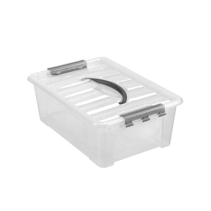 Boxsweden Carry Box With Handle 8L Transparent 36X24.5X12.5Cm