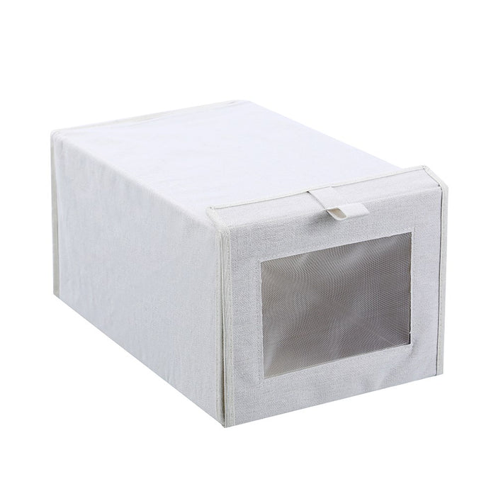 Boxsweden Kloset Linen Shoe Box 38X25X20Cm