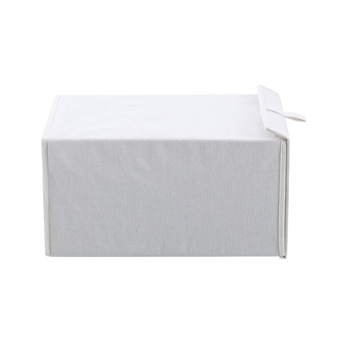 Boxsweden Kloset Linen Shoe Box 38X25X20Cm
