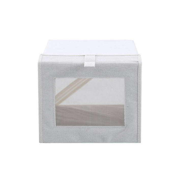 Boxsweden Kloset Linen Shoe Box 38X25X20Cm