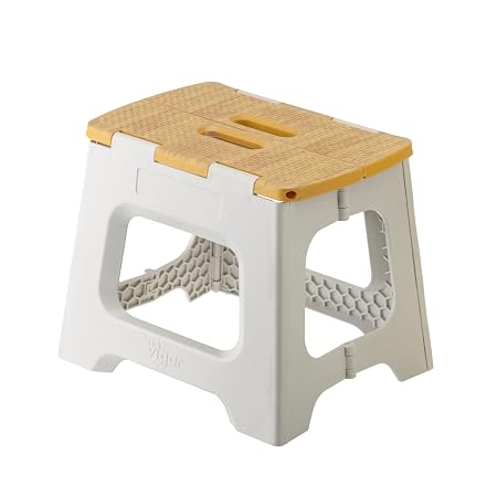 Bamboo Grey Foldable 27cm Stool