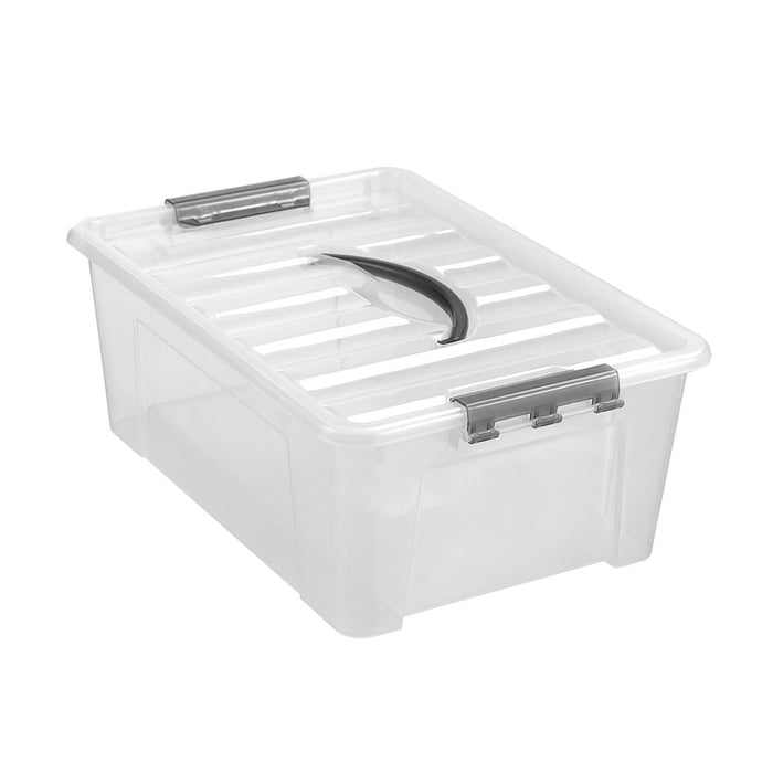Boxsweden Carry Box With Handle 12L Transparent 40.5X28X15Cm