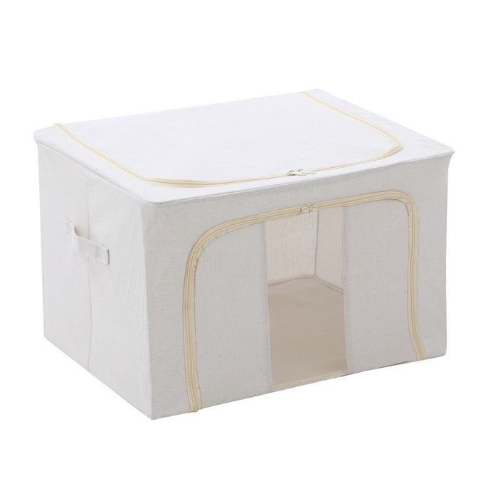 Boxsweden Kloset Linen Storage Box W/Metal Frame 50X40X33Cm