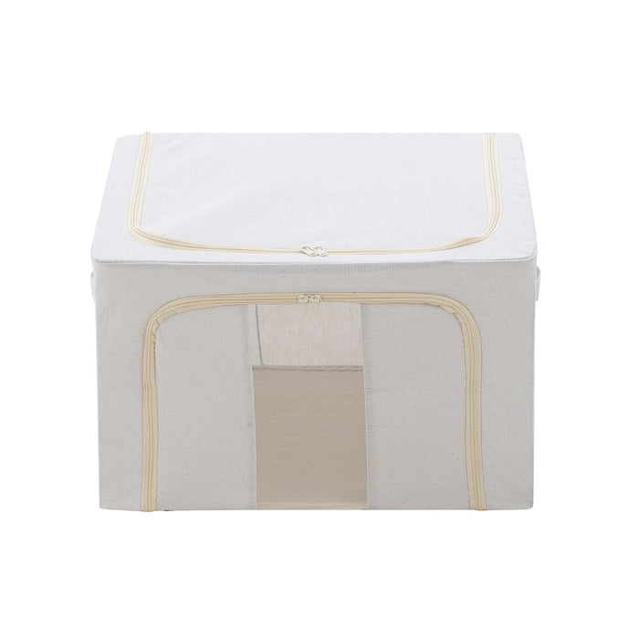 Boxsweden Kloset Linen Storage Box W/Metal Frame 50X40X33Cm