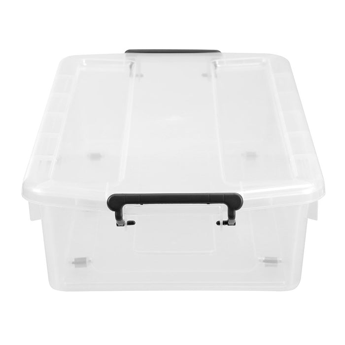 Boxsweden Dura Underbed Storage Tub 40L 73X42.5X17Cm Transparent