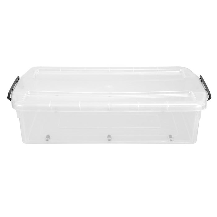 Boxsweden Dura Underbed Storage Tub 40L 73X42.5X17Cm Transparent
