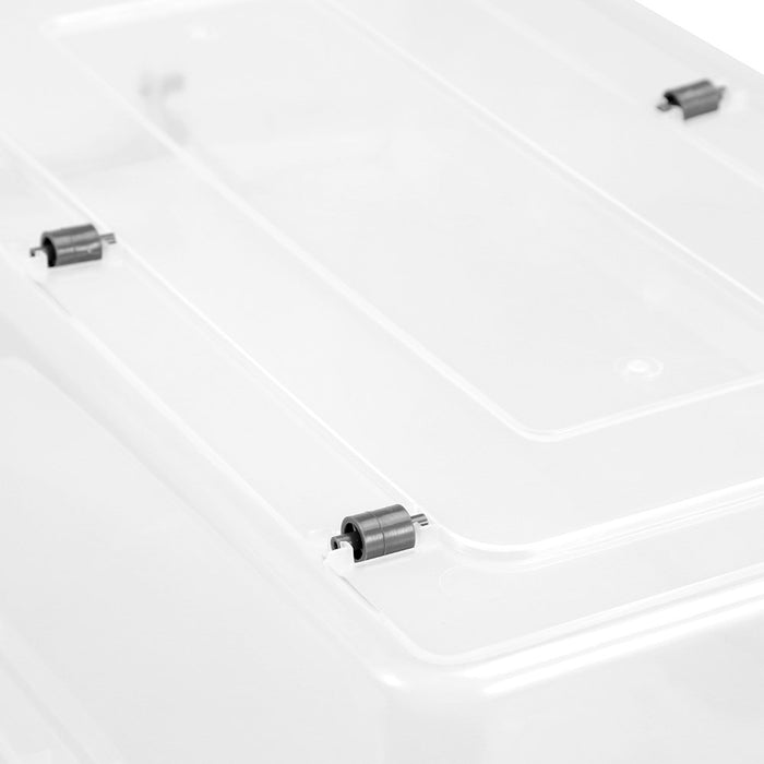 Boxsweden Dura Underbed Storage Tub 40L 73X42.5X17Cm Transparent