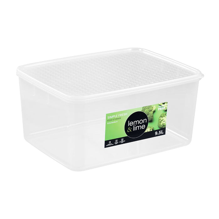Lemon & Lime SIMPLE FRESH FOOD CONTAINER 9.5L 31.5X24X15CM