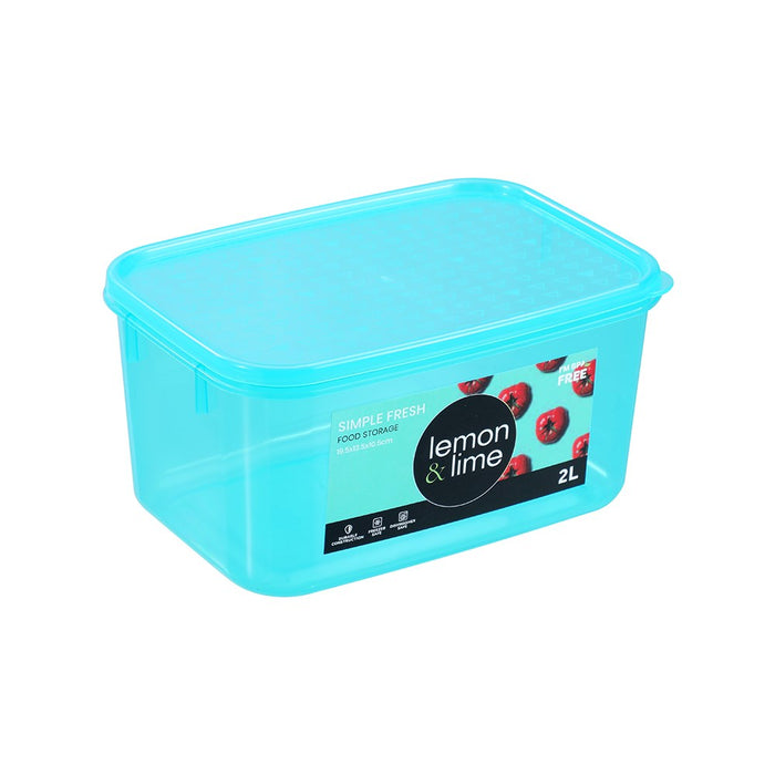 Lemon & Lime SIMPLE FRESH FOOD CONTAINER 2L 19.5X13.5X10.5CM