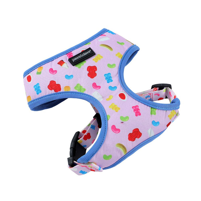 Paws & Claws PARK LIFE 3 PRINTED HARNESS MED 37-50CM DESIGNS