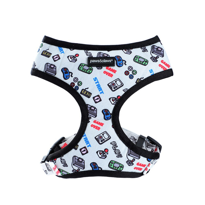 Paws & Claws PARK LIFE 3 PRINTED HARNESS MED 37-50CM DESIGNS