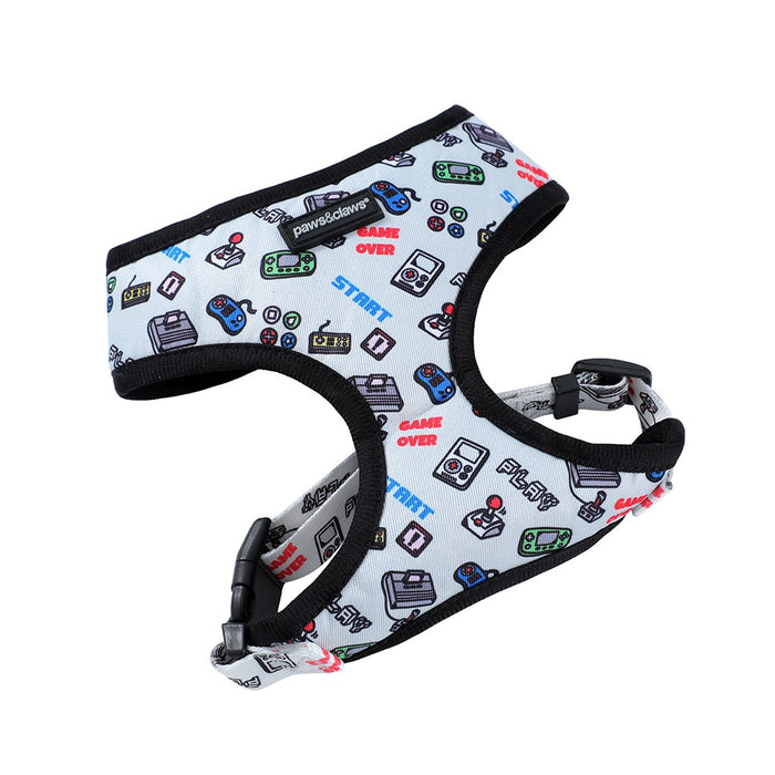 Paws & Claws PARK LIFE 3 PRINTED HARNESS MED 37-50CM DESIGNS