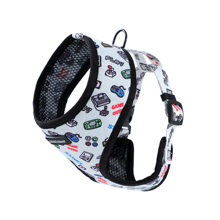 Paws & Claws PARK LIFE 3 PRINTED HARNESS MED 37-50CM DESIGNS