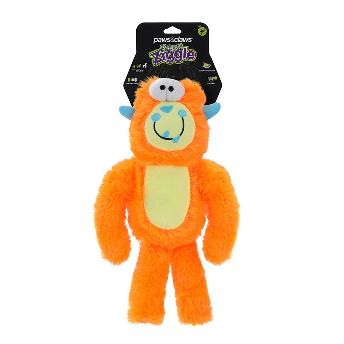 Paws & Claws MONSTER ZIGGLE PET TOY 34CM