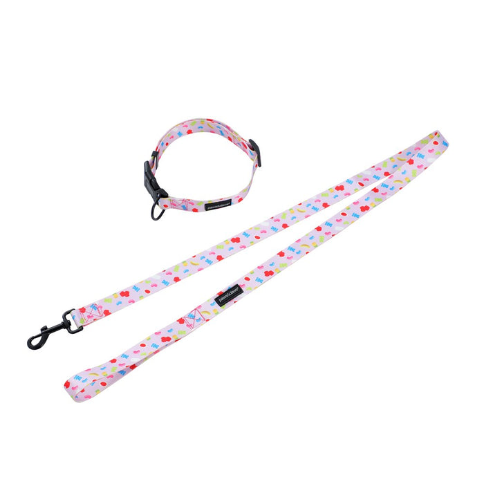 Paws & Claws PARK LIFE 3 COLLAR + LEAD SET SML DESIGNS 120X1.5CM LEAD/30-45CM COLLAR
