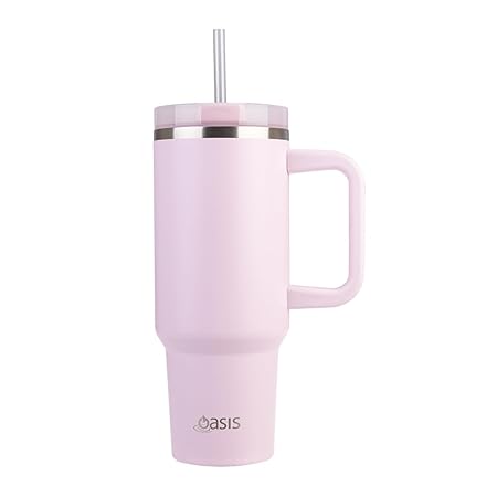 S/S D/WALL INS. TRAVEL TUMBLER 1.2L PINK LEMONADE