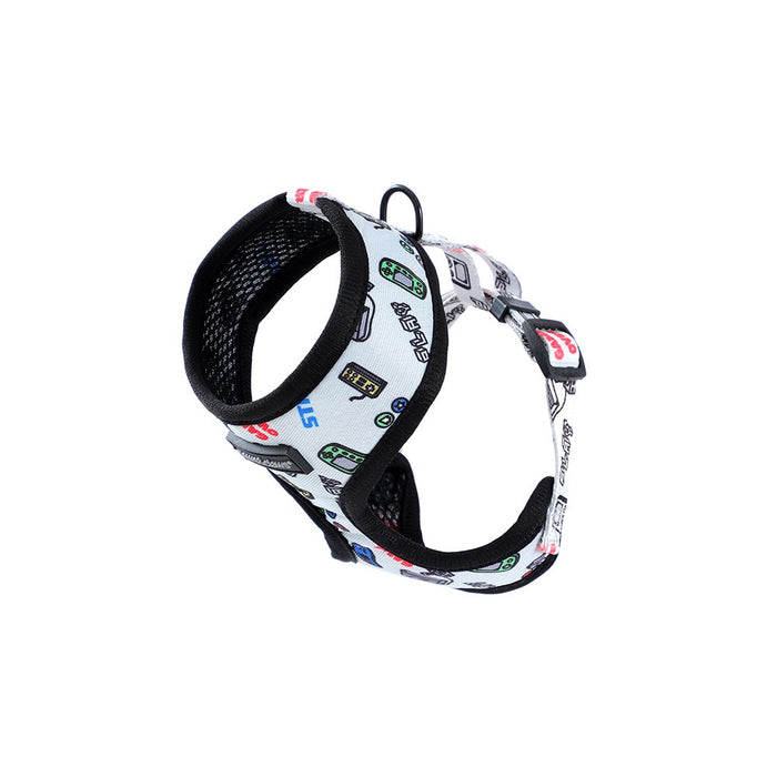 Paws & Claws PARK LIFE 3 PRINTED HARNESS SML 15-32CM DESIGNS