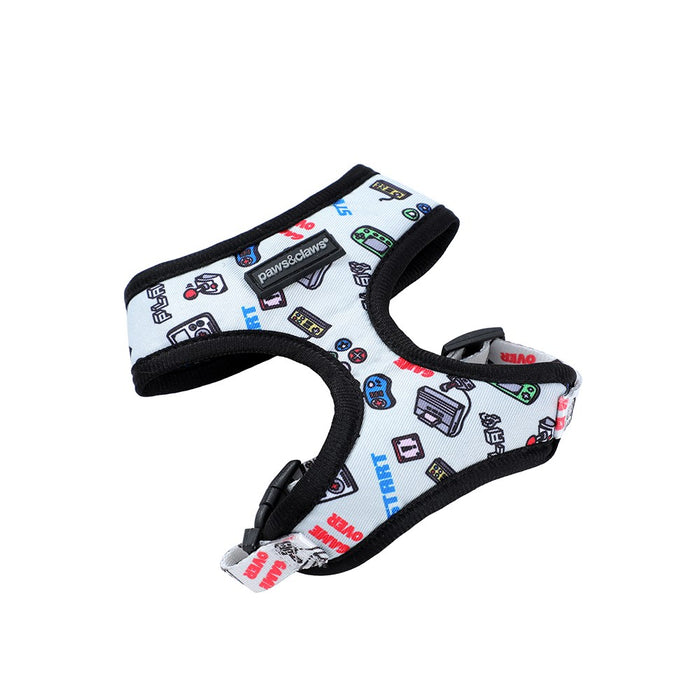 Paws & Claws PARK LIFE 3 PRINTED HARNESS SML 15-32CM DESIGNS